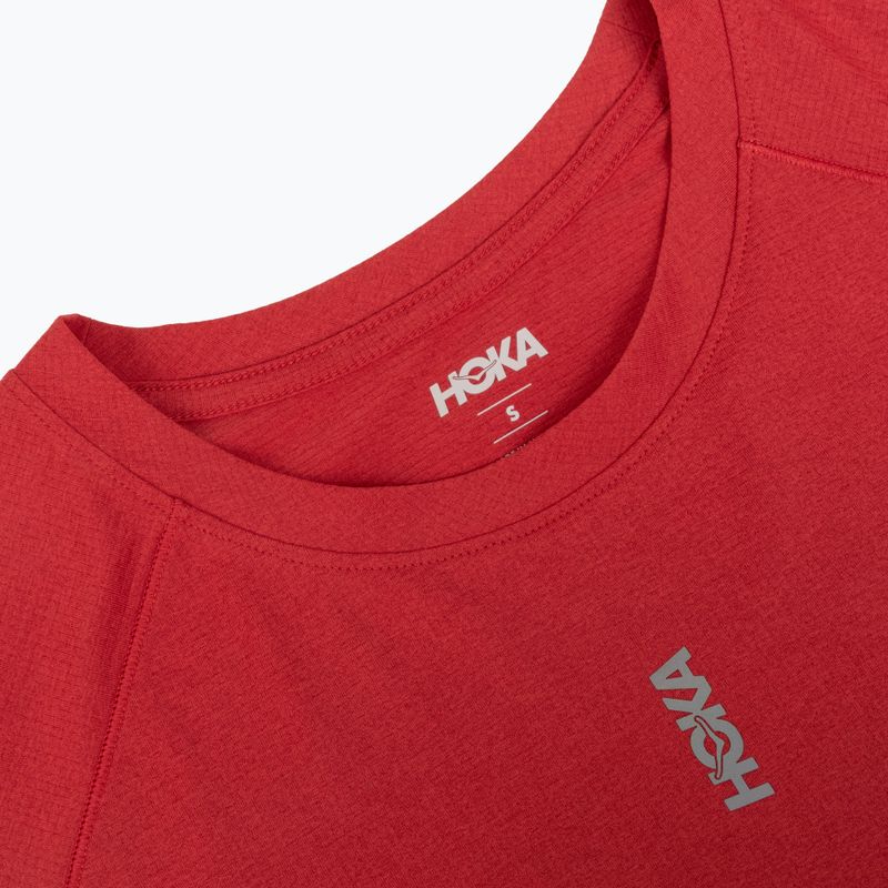 Dámské běžecké Longsleeve HOKA EveryRun Long Sleeve red agate 3