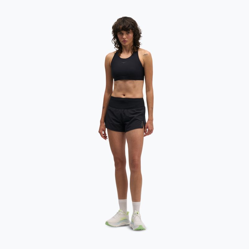 Dámské běžecké šortky HOKA Glide Short 3.5" Brief black 2