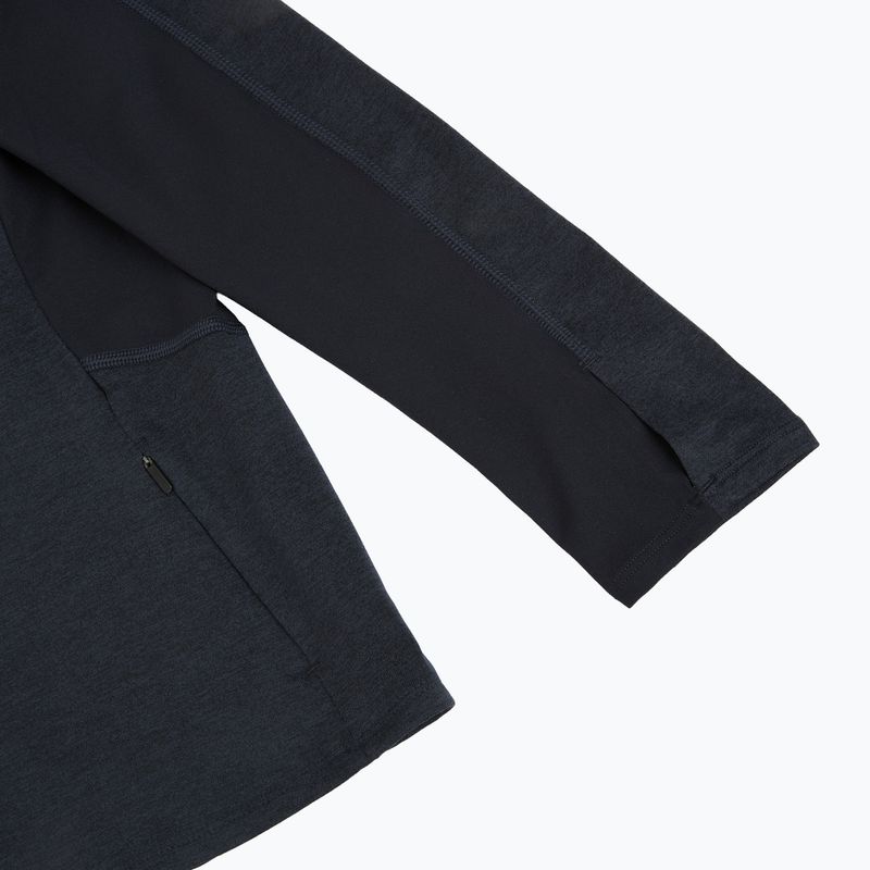 Dámská běžecká mikina HOKA Skyform Half Zip black heather 4