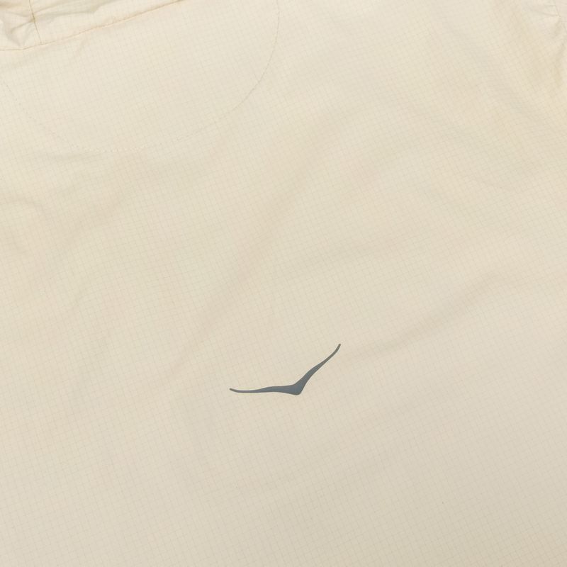 Dámská běžecká bunda  HOKA Skyflow Wind Jacket oat milk 4