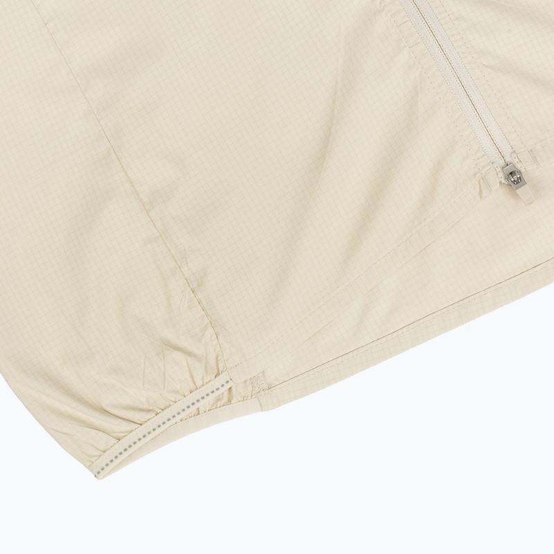 Dámská běžecká bunda  HOKA Skyflow Wind Jacket oat milk 5
