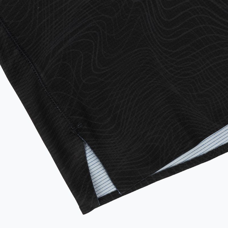 Dámské běžecké tričko HOKA EveryRun CLF PRT black/squid ink 5
