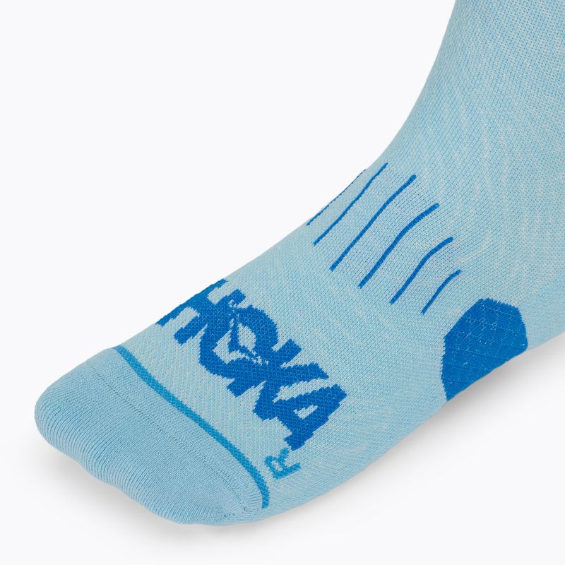 Ponožky Hoka Crew Run Sock 3-pack hazy blue/soft cobalt/night glow blue 6