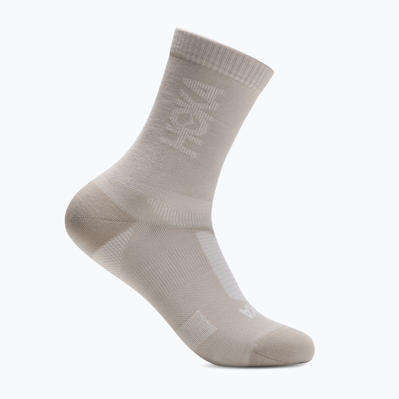 Ponožky HOKA Merino Crew Sock river rock grey