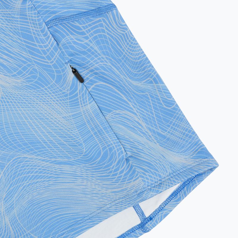 Pánská běžecká mikina HOKA Skyform Half Zip CLF PRT mineral blue 5