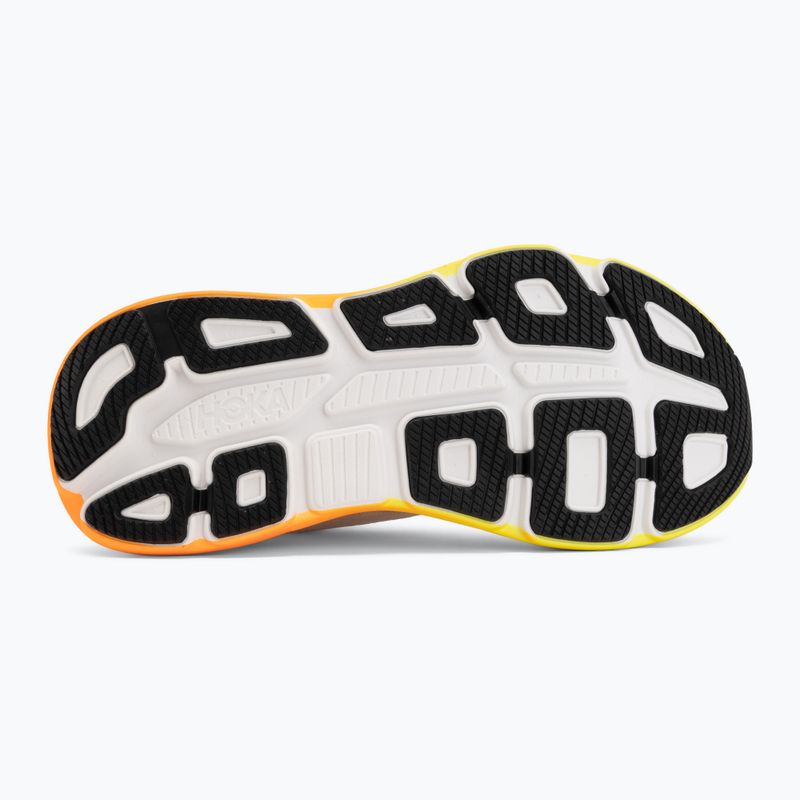 Pánské běžecké boty HOKA Bondi 9 white/neon tangerine 4