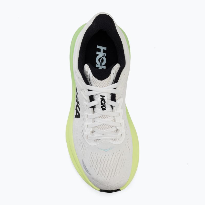 Dámské běžecké boty HOKA Bondi 9 white/tart apple 5