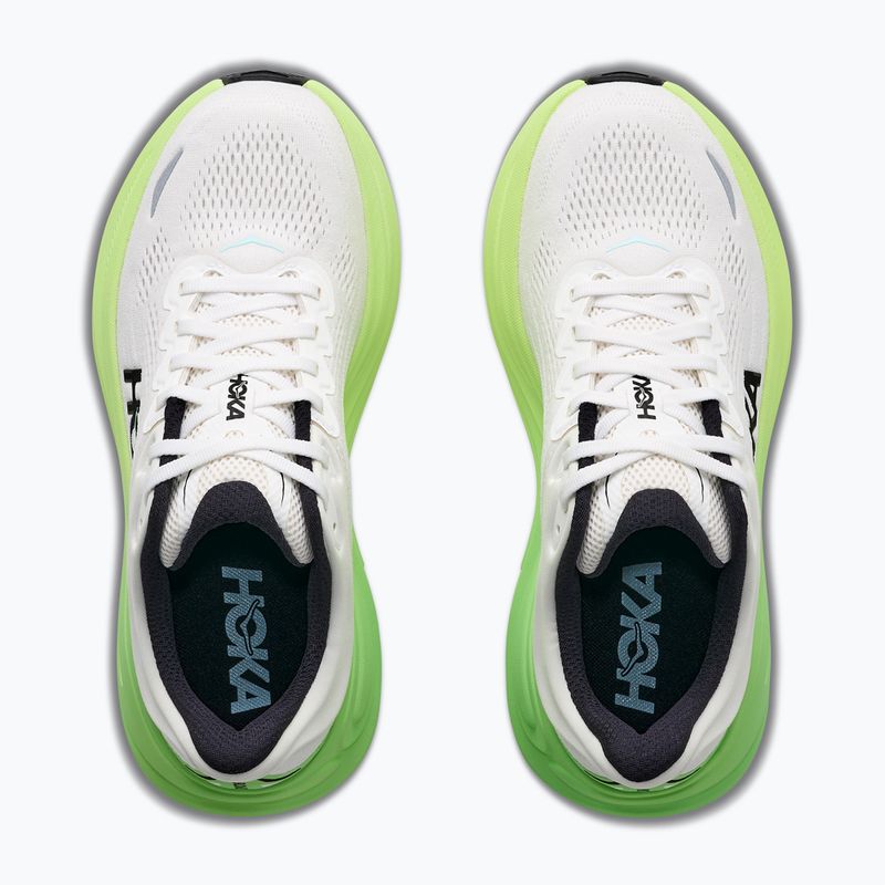 Dámské běžecké boty HOKA Bondi 9 white/tart apple 5