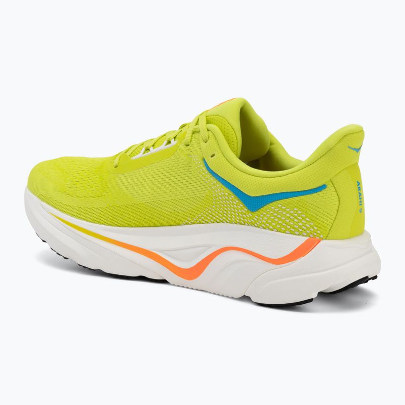 Pánské běžecké boty HOKA Arahi 9 hoka citrus/neon tangerine 3