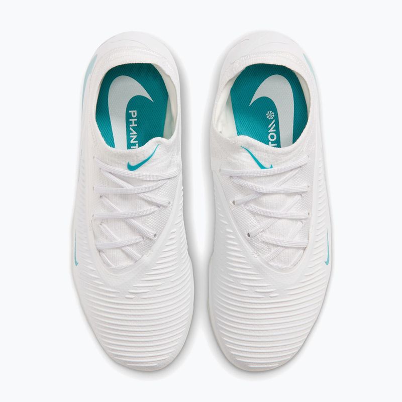 Dětské kopačky Nike Phantom 6 Low Pro Jr FG/MG white/white/dusty cactus 4