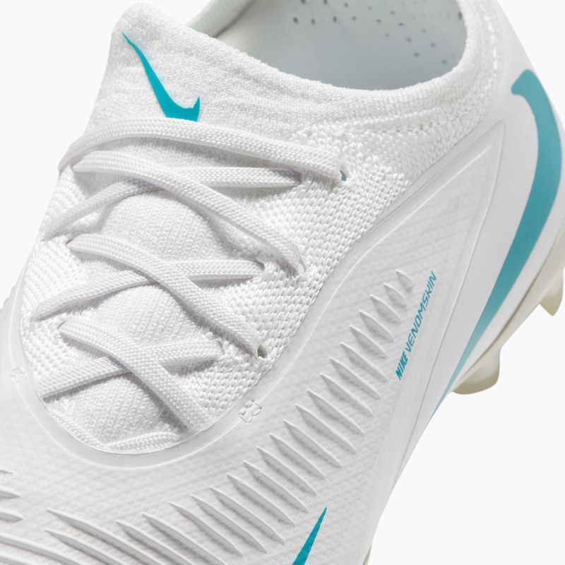 Dětské kopačky Nike Phantom 6 Low Pro Jr FG/MG white/white/dusty cactus 7