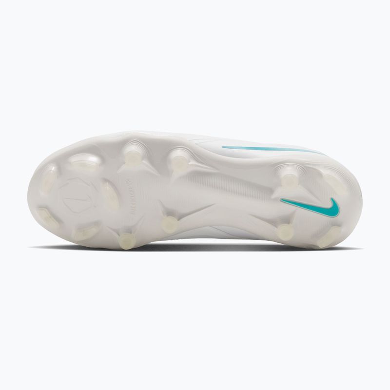 Dětské kopačky Nike Phantom 6 Low Pro Jr FG/MG white/white/dusty cactus 9
