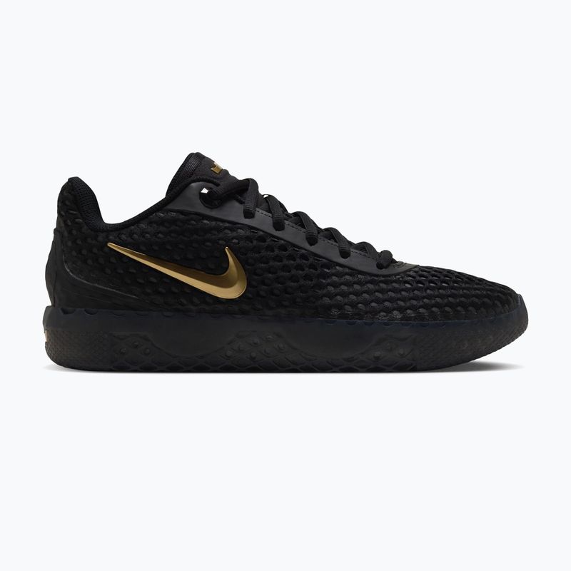 Pánské basketbalové boty Nike LeBron Witness X black/black/iron grey/metallic gold