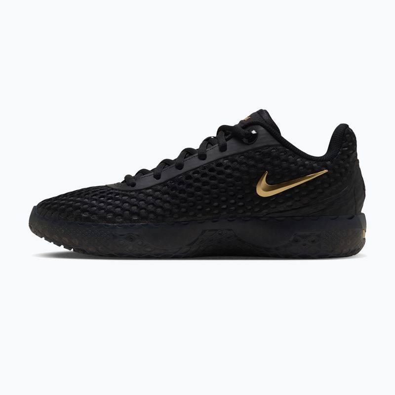 Pánské basketbalové boty Nike LeBron Witness X black/black/iron grey/metallic gold 2