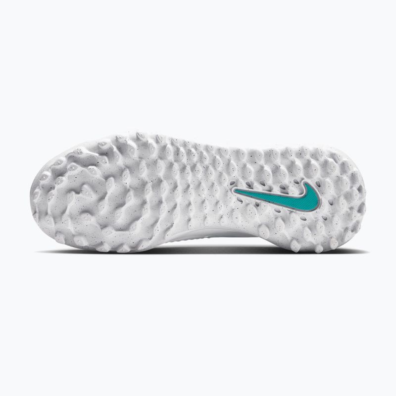Dětské kopačky Nike Phantom 6 Low Academy Jr TF white/white/dusty cactus 4