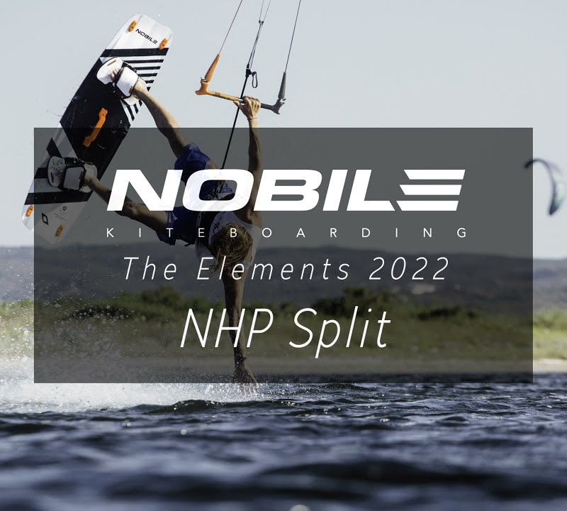 Nobile NHP Split kitesurfing board Black K22-NOB-NHP-SPL-33-1st 9