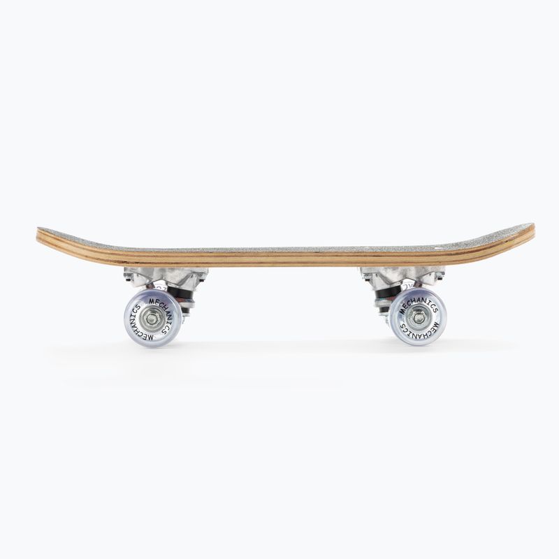 Dětský klasický skateboard MINI 17 Mechanics oranžový MIN17 3