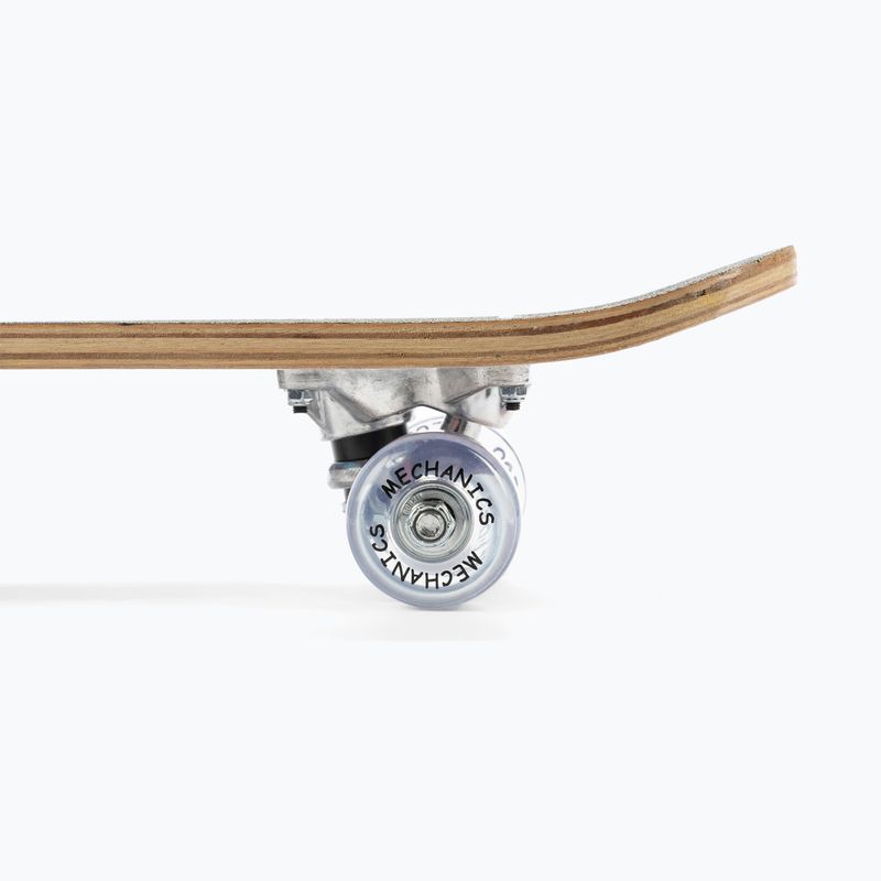 Dětský klasický skateboard MINI 17 Mechanics oranžový MIN17 6