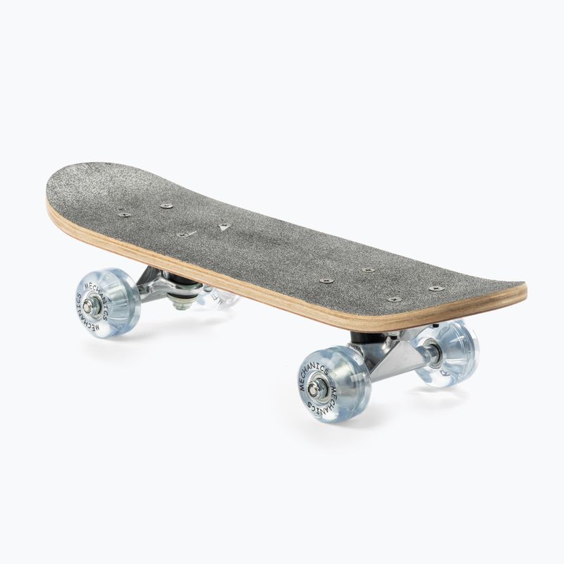 Dětský klasický skateboard MINI 17 Mechanics modrý MIN17 2