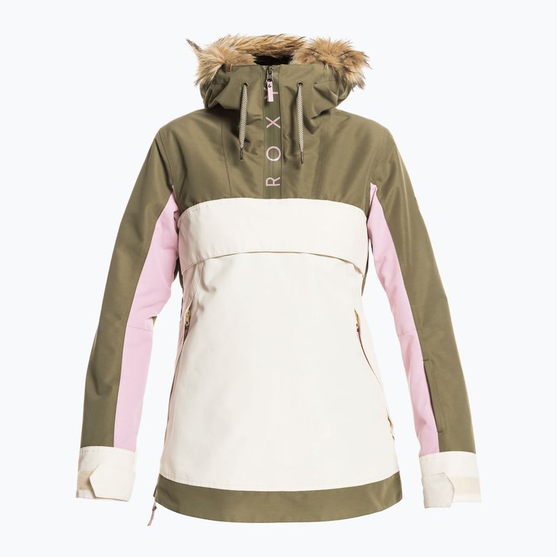 Dámská snowboardová bunda ROXY Shelter 2021 green