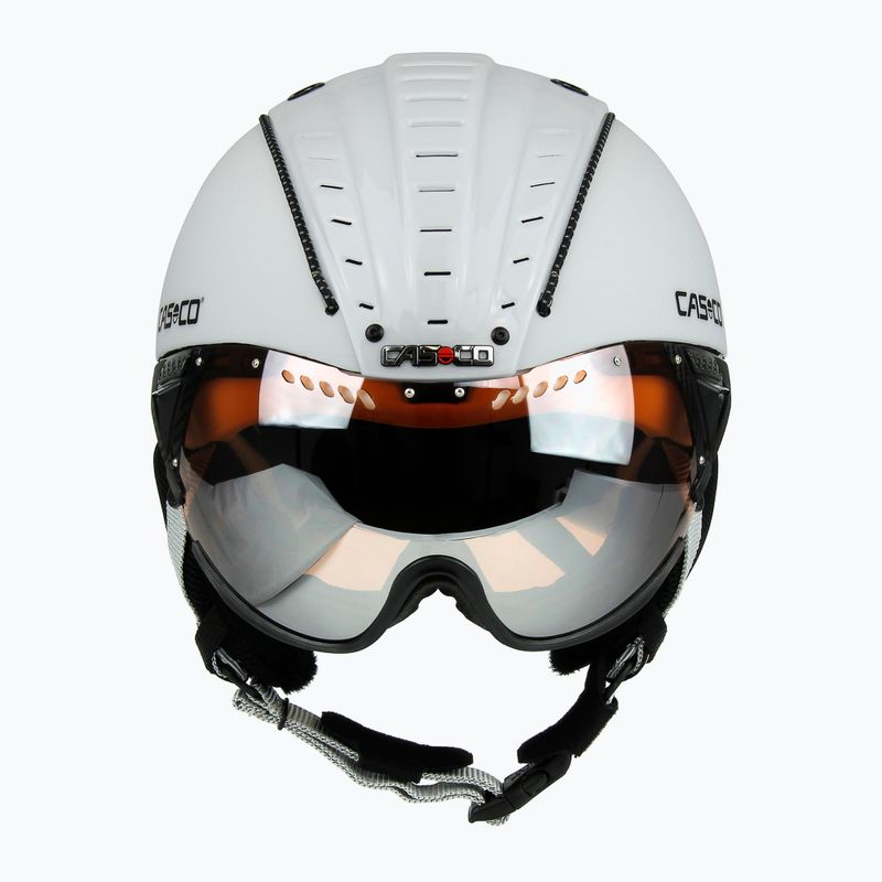 Lyžařská helma CASCO SP-2 Visier bílá 07.3707 12