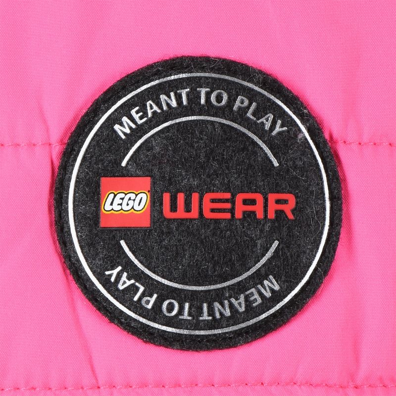 Dětská lyžařská bunda LEGO Lwjazmine 708 růžová 11010266 5