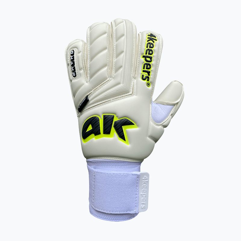 Dětské brankářské rukavice 4keepers Champ Carbo V RF Strap bílé 4