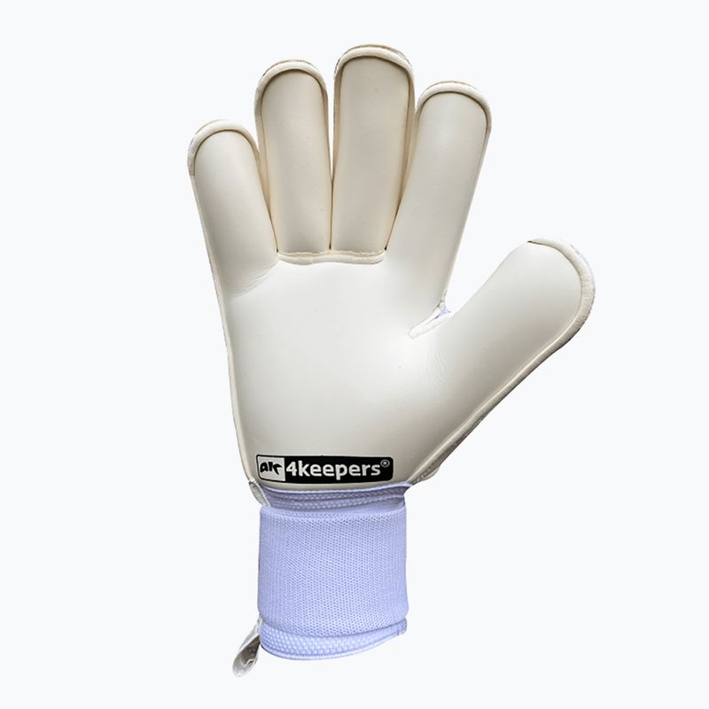 Dětské brankářské rukavice 4keepers Champ Carbo V RF Strap bílé 5