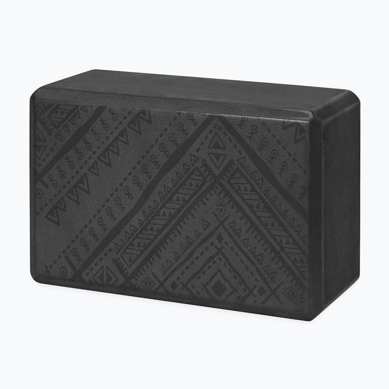Blok na jógu Gaiam Navajo černý 63749 9