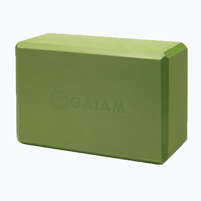 Blok na jógu Gaiam zelený 59186 6