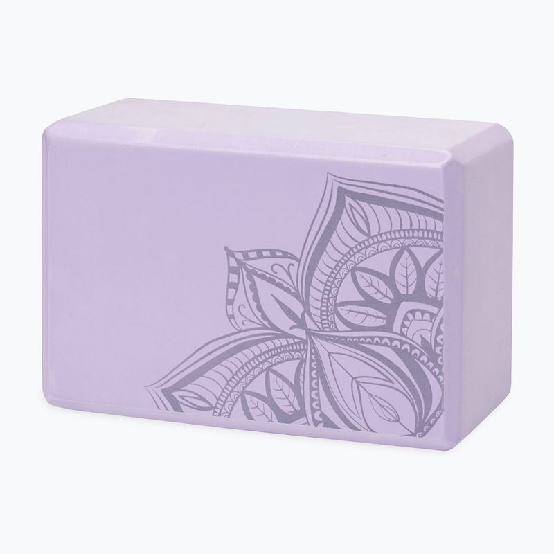 Blok na jógu Gaiam fialový 63748 10