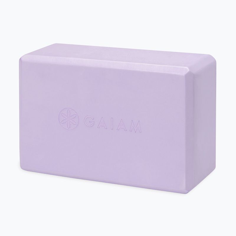 Blok na jógu Gaiam fialový 63748 11