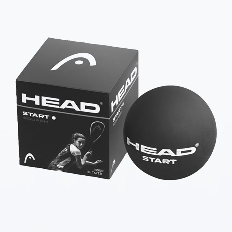 Míč na squash HEAD Start Squash Ball black