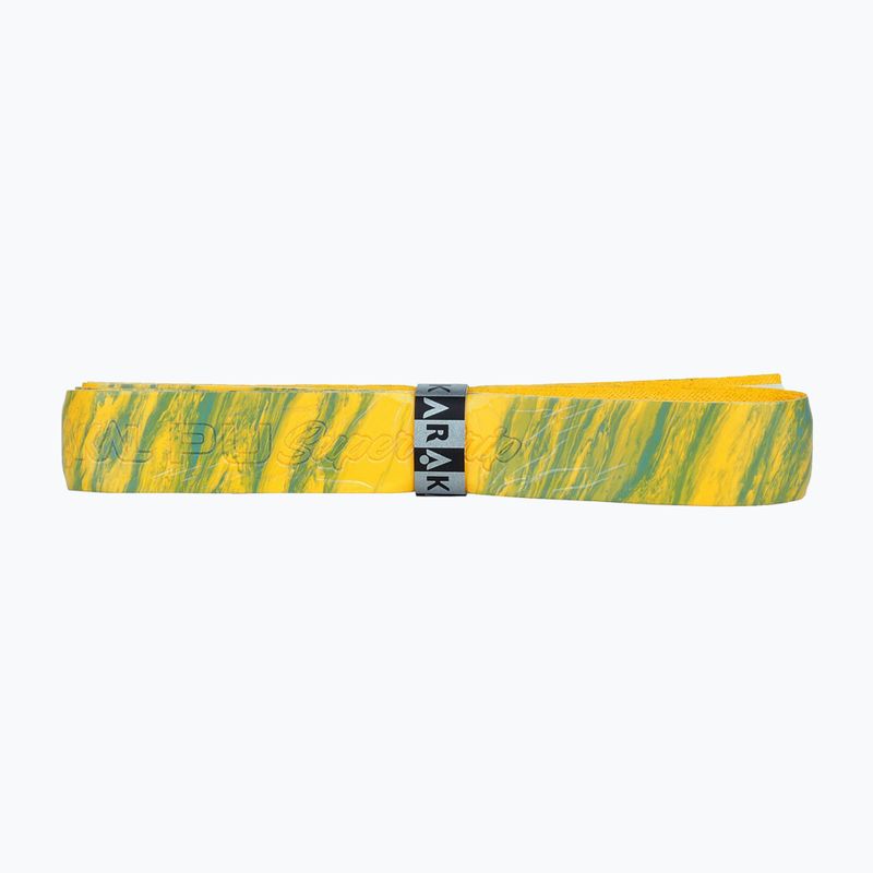 Omotávka na squashovou raketu   Karakal Pu Super Grip Multi yellow / green