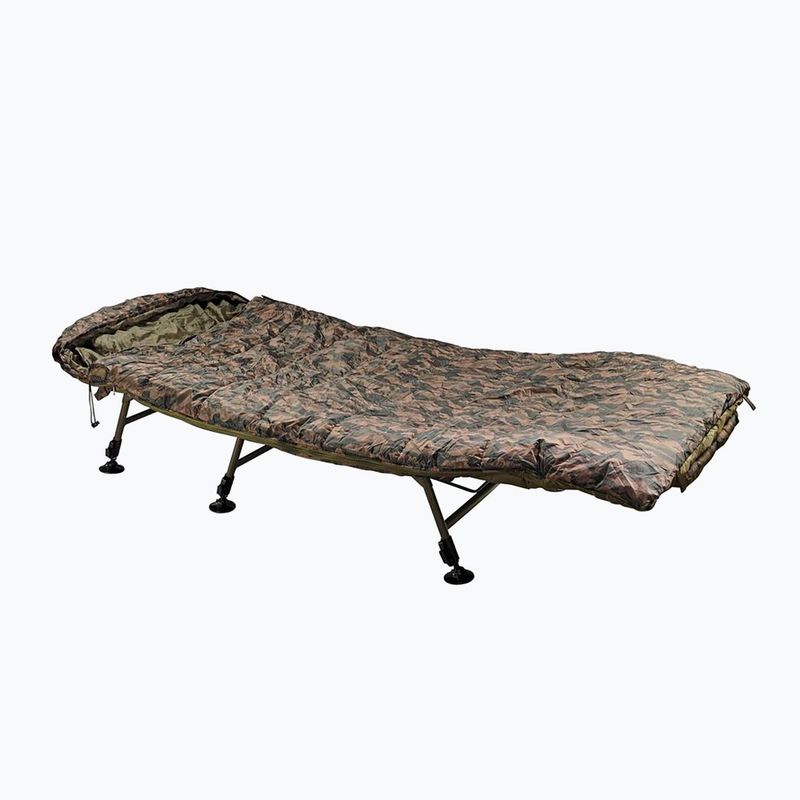 Spací pytel Jrc Rova Camo Fleece Sleeping BAG Wide brown 1537841