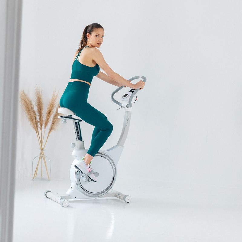 Stacionární kolo XTREXO bílé EB300 17