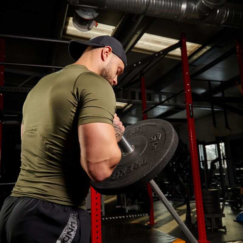 Olympijské závaží bumper XTREXO TRX-BMP005 5 kg černé 7