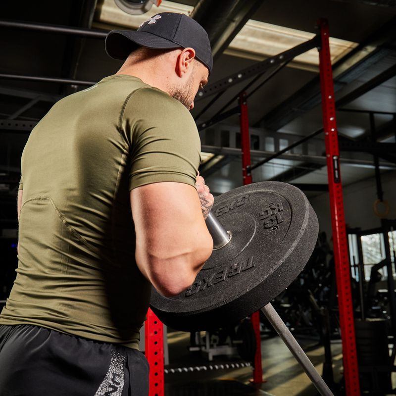 Olympijské závaží bumper XTREXO TRX-BMP010 10 kg černé 9