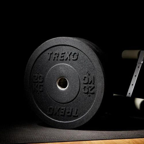 Olympijské závaží bumper TREXO TRX-BMP020 20 kg černé 10