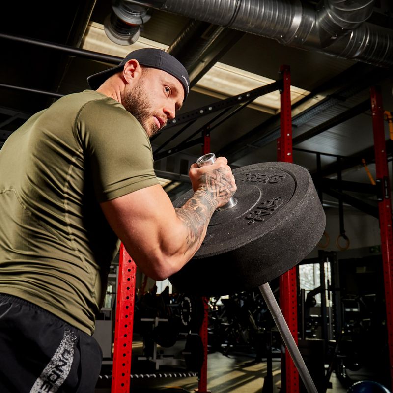 Olympijské závaží bumper XTREXO TRX-BMP020 20 kg černé 7