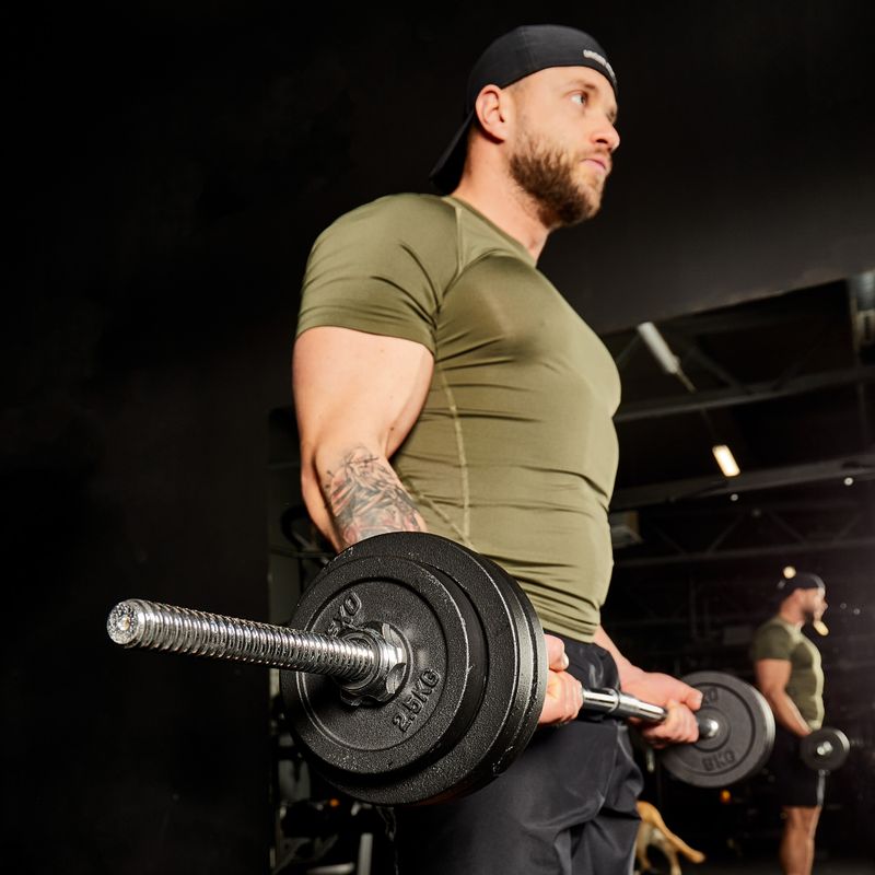 Sada činek s tyčí XTREXO 50 kg DK50 6