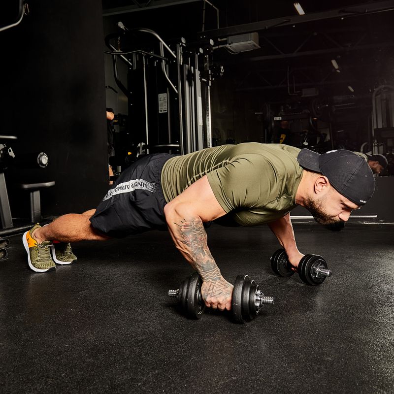 Sada činek s tyčí XTREXO 50 kg DK50 9