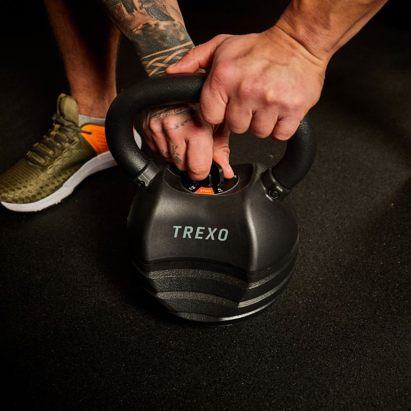 Nastavitelný kettlebell XTREXO 14 kg 13
