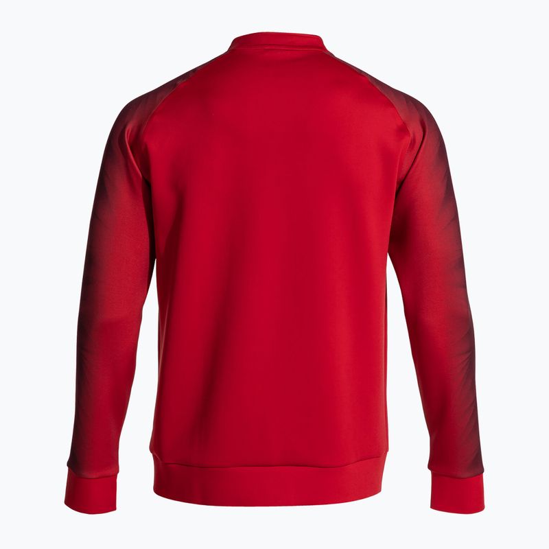 Pánská běžecká mikina Joma Elite XI Full Zip red 3