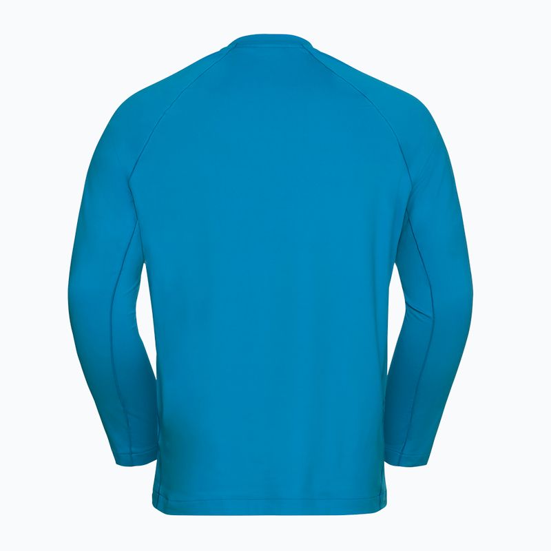 Pánské tričko Longsleeve Jack Wolfskin Prelight Trail Crew aurora blue 6
