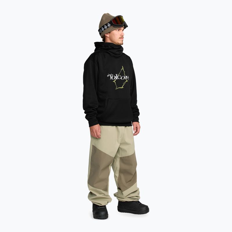 Pánská snowboardová mikina Volcom Hydro Riding Hoodie black 2
