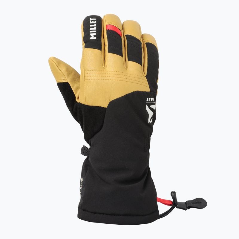 Pánské lyžařské rukavice Millet Cosmic GTX brown 2