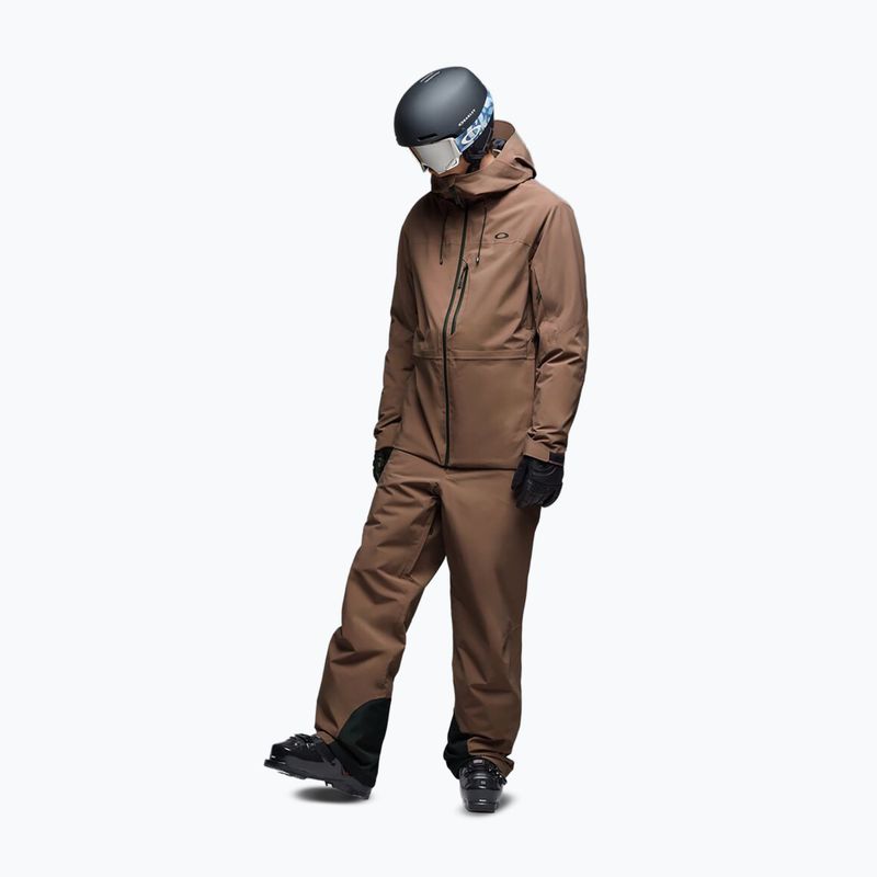 Pánské lyžařské kalhoty Oakley Canopy Insulated dark umber 2
