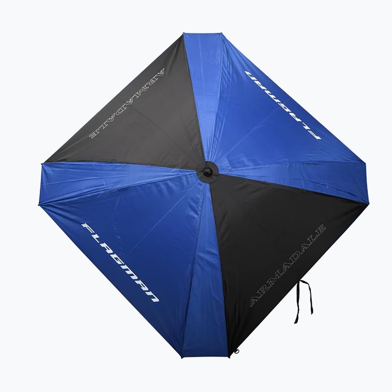 Rybářský deštník Flagman Armadale Square black / blue 2