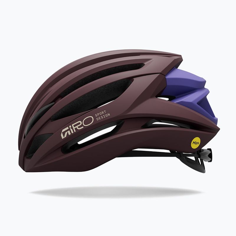 Cyklistická helma Giro Syntax MIPS matte dark maroon 2